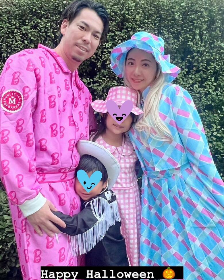 ハロウィン、バービーのコスプレ