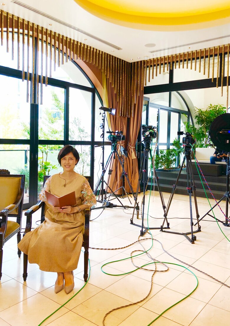 「この国のゆく末2」収録時のオフショット