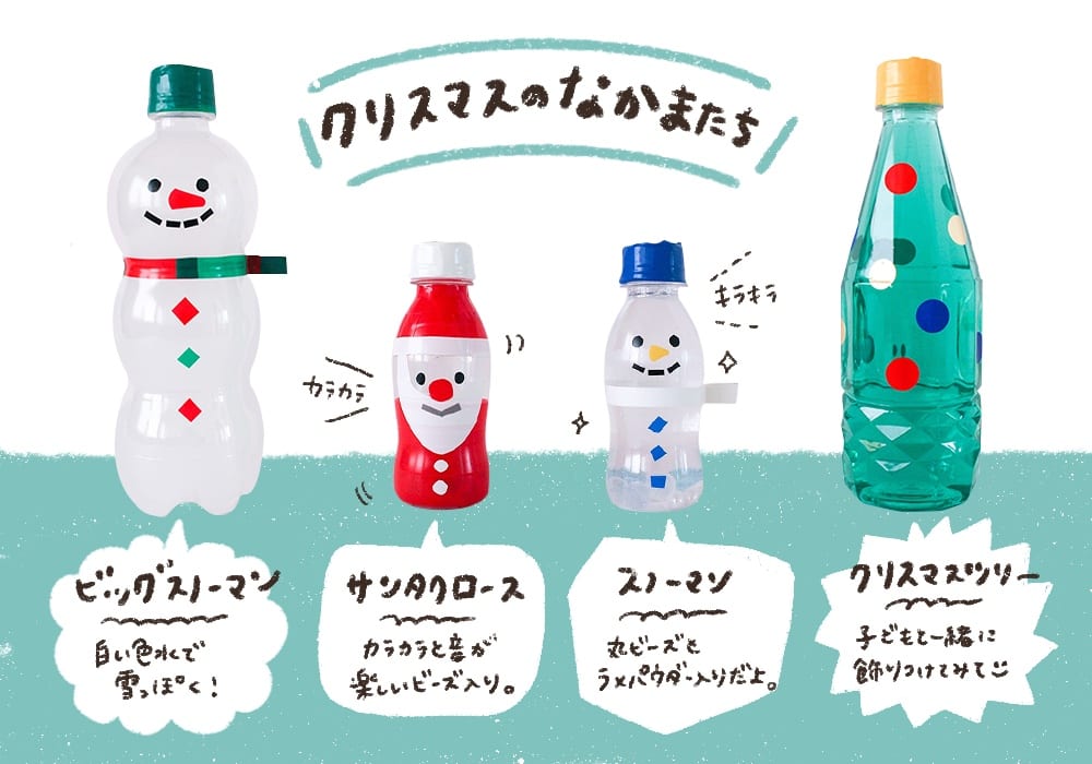 Twitterで大人気の手作りおもちゃ クリスマスのなかまたち Chanto Web