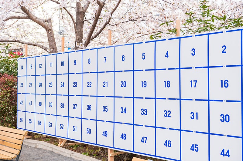 選挙ポスターの掲示板