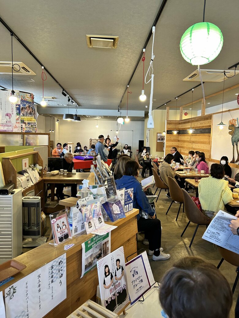 2025年4月5日に開催された冥土喫茶の様子