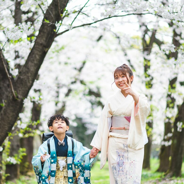 息子、小学校に入学