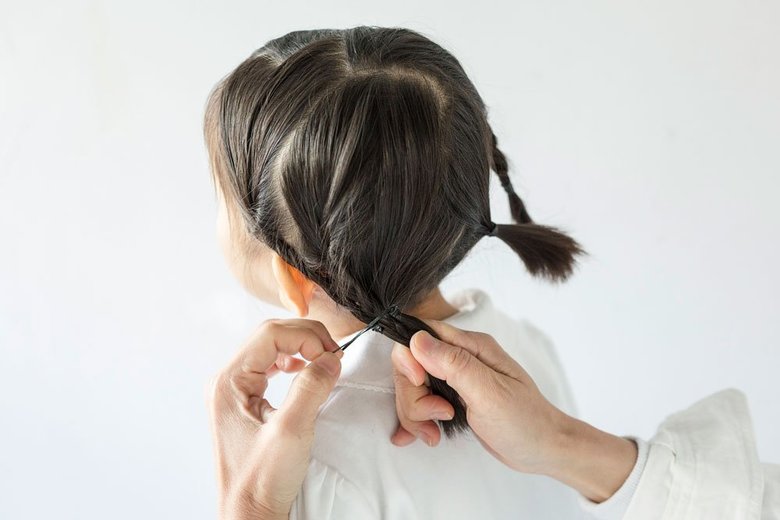 子どものヘアアレンジ