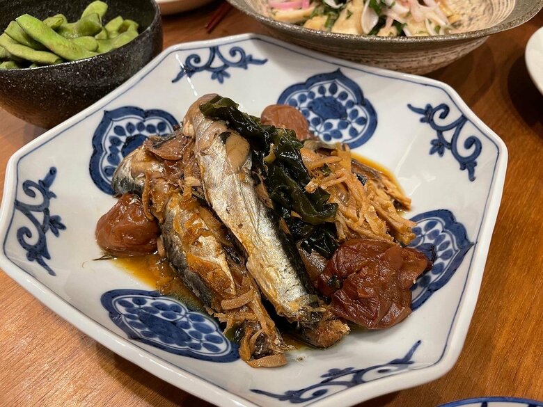 野口真紀さんのレシピを参考にして作った和食料理をインスタグラムで披露