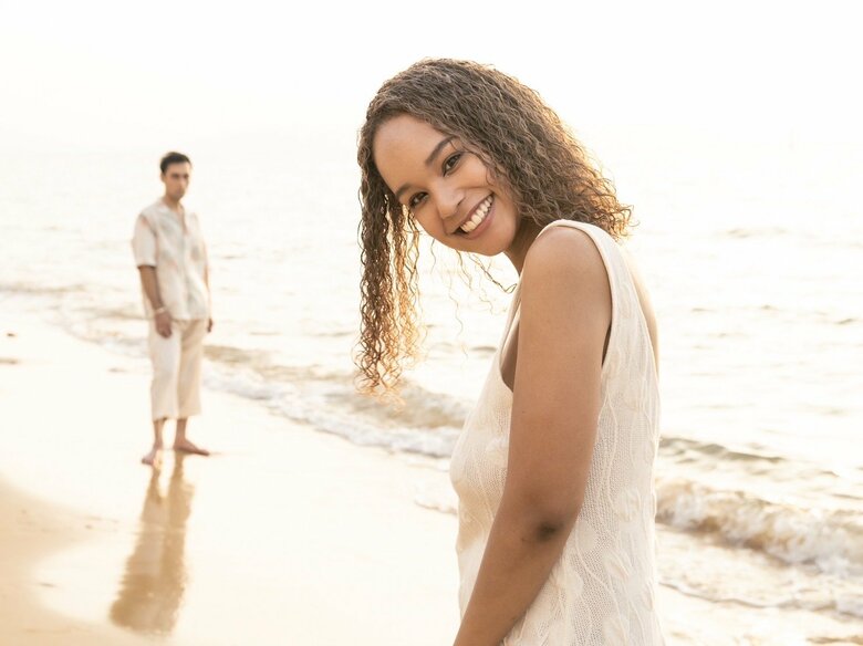 現在はアメリカで暮らしているエリアナさん。まるで映画のワンシーンのよう…！