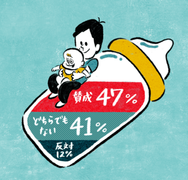 男性の育休義務化…賛成できない53％のママの懸念点