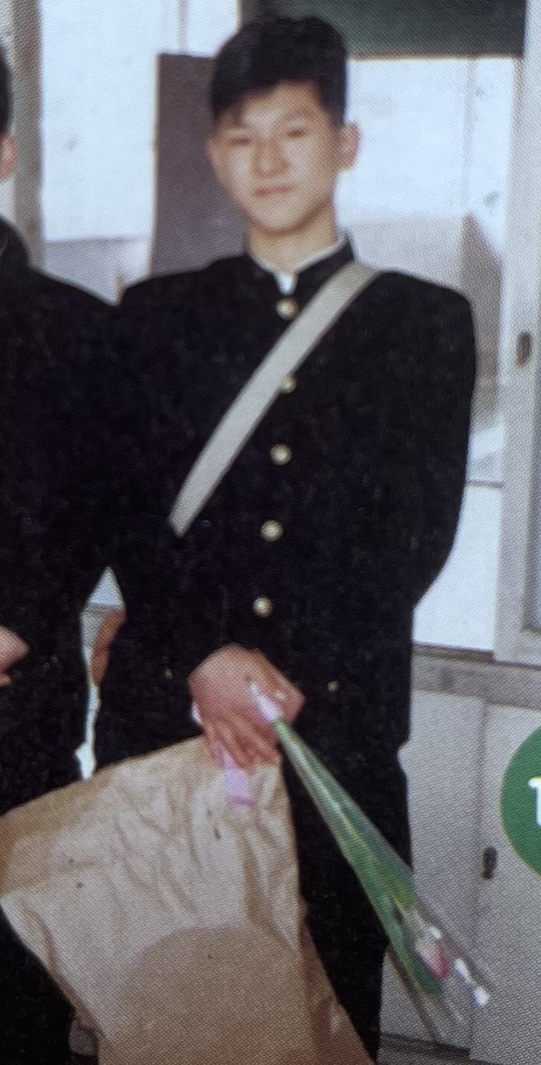 奈良随一の進学校・奈良高校時代の哲夫さん