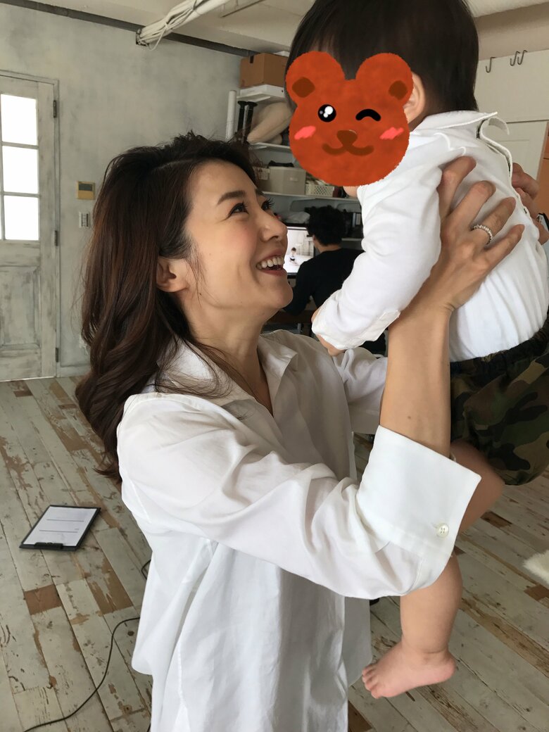 待ち望んでいた息子さんと過ごす時間はすべてが大切