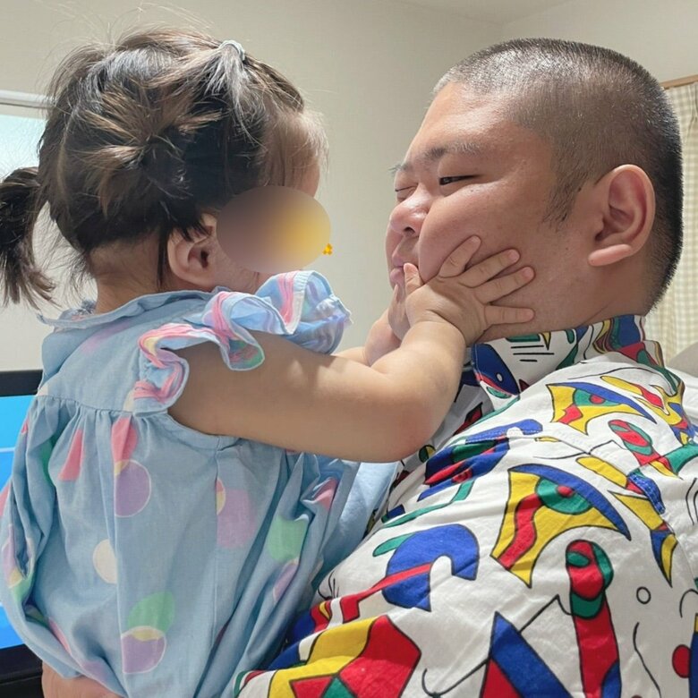 仲睦まじい親子