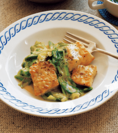 かじきとキャベツの簡単カレークリーム煮のレシピ