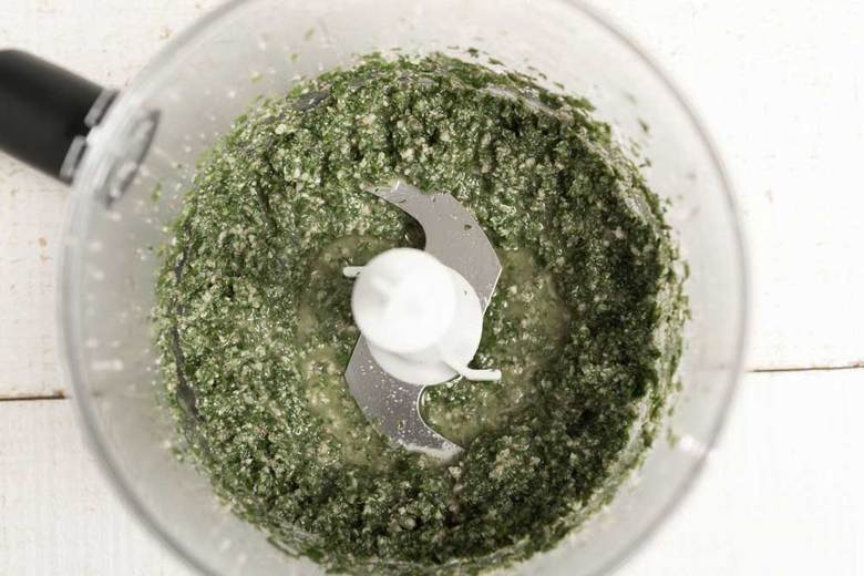 マルチクイック９で作ったジェノベーゼペースト