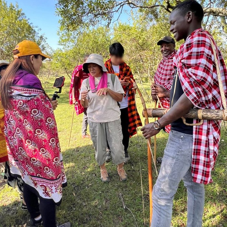 永松真紀さんの仕事風景