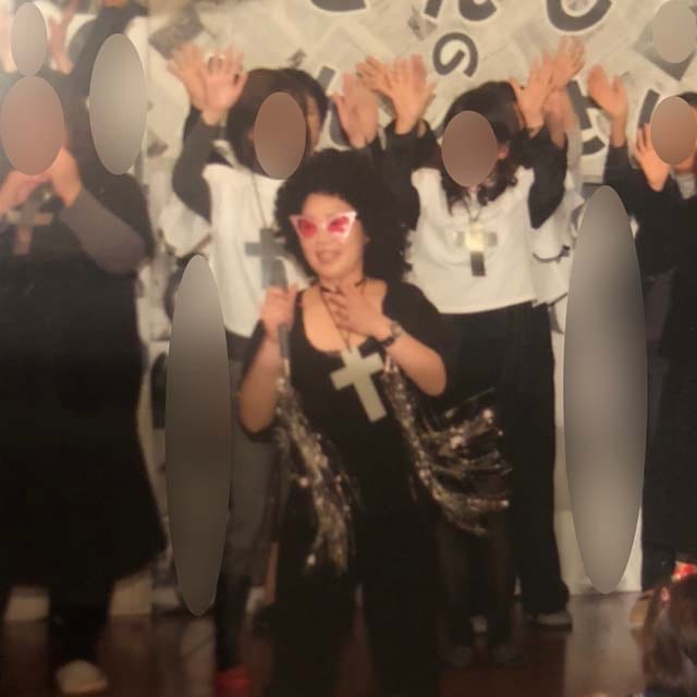 幼稚園の謝恩会での堀田さん