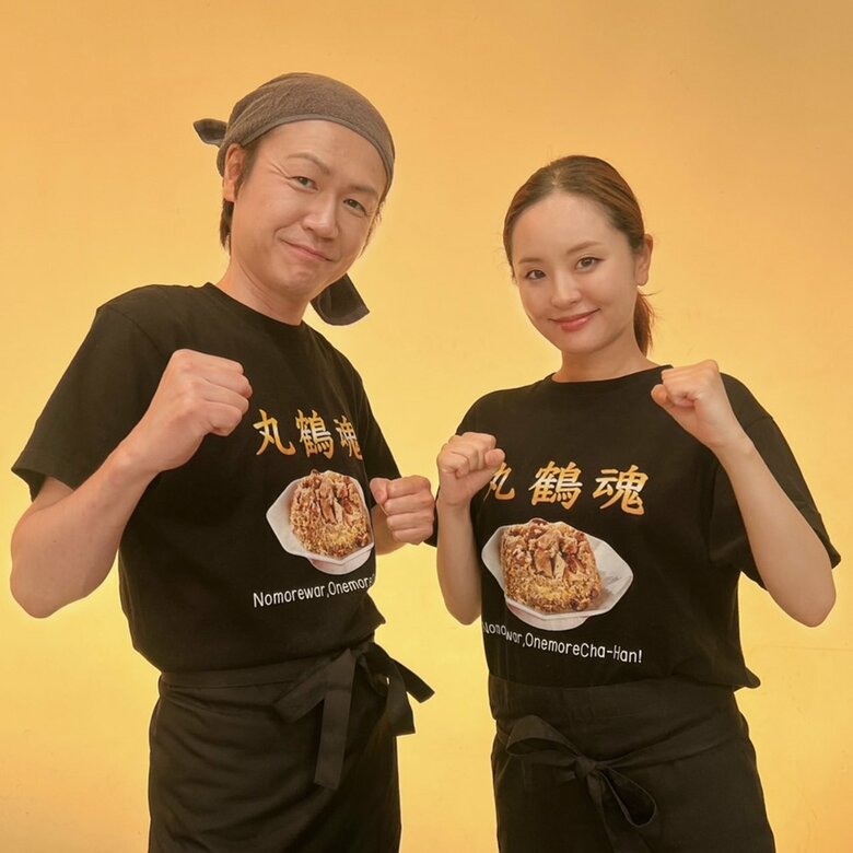 丸鶴魂を込めて仕事に励むふたり