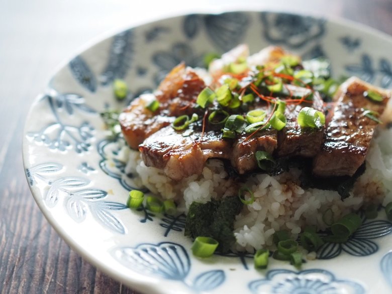 特に牛肉は積極的に摂るそう。ご飯にのせて丼に
