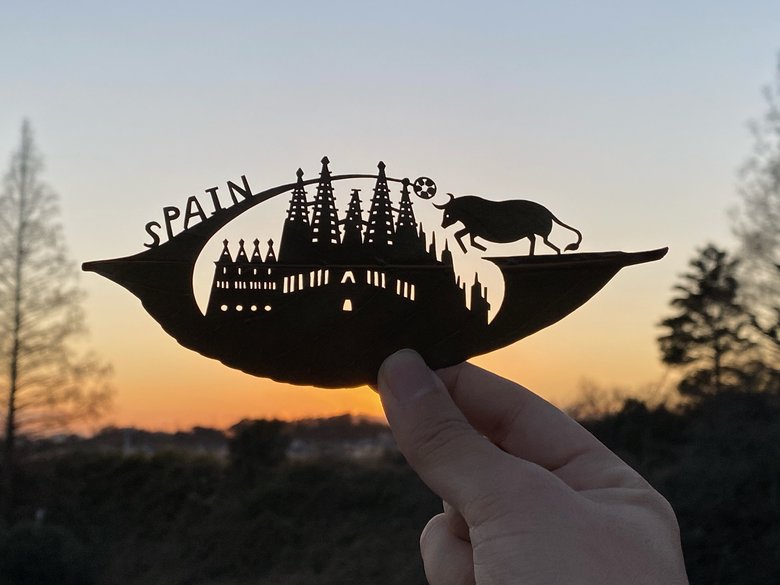 葉っぱの小旅行inスペイン／『いつでも君のそばにいる』（講談社）