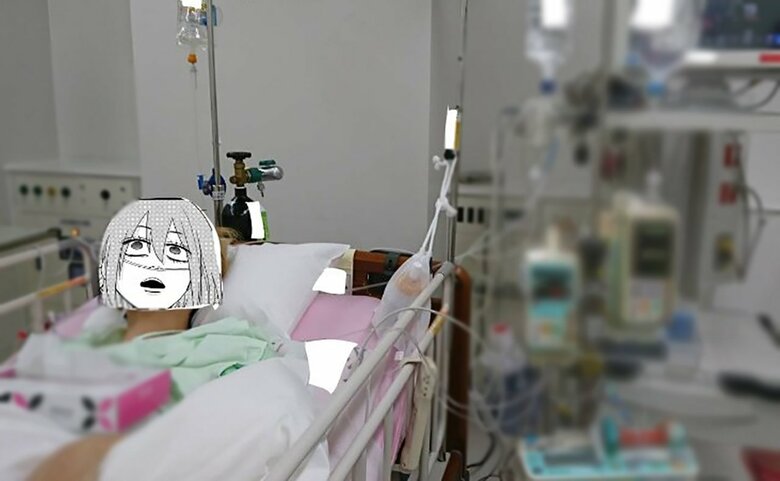 多いときは1年の半分くらいが入院生活だった