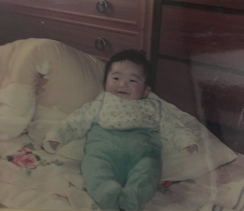 笑顔が天使！佐藤さん赤ちゃんのころ