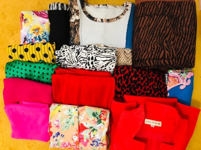 洋服が大好きなノラさん。増えすぎたら定期的に手放しているそう