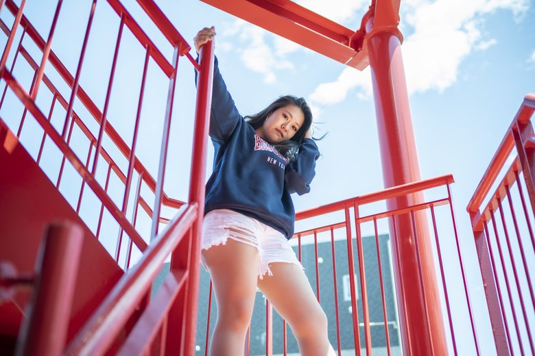 メリハリボディがすてきです（撮影／Jun Iimura）