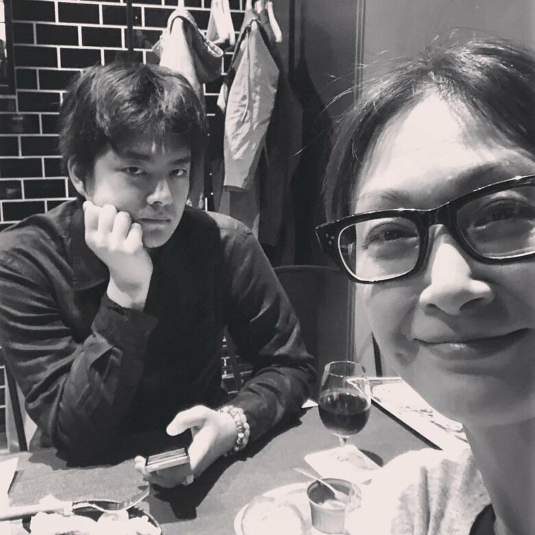 闘病を支えてくれた息子と