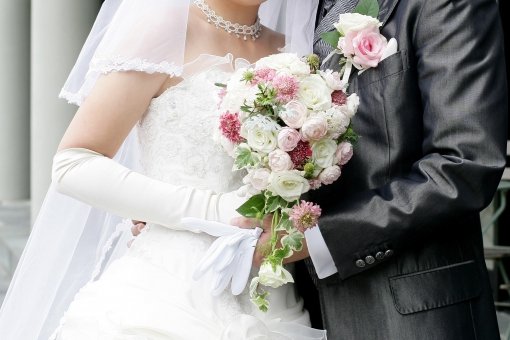 臨月の結婚式に参列したママ目線の画像