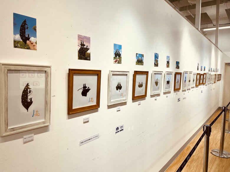 京都丸善での展示の様子