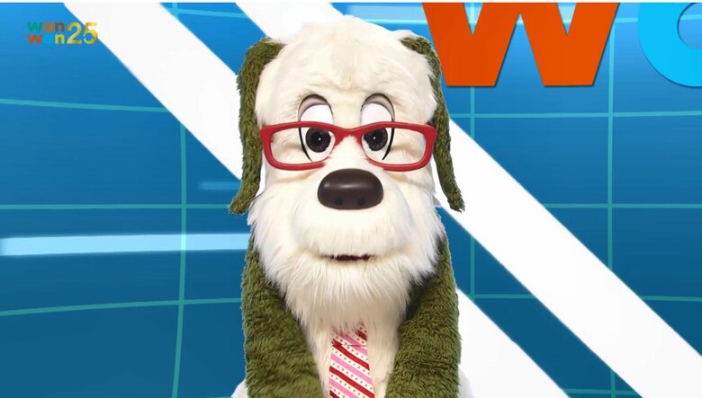 キャスターとしても活躍する！？「犬山ワン太郎」（C） NHK.NED