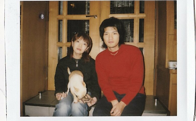 弟・森山直太朗さん24歳、奈歩さん29歳ごろ