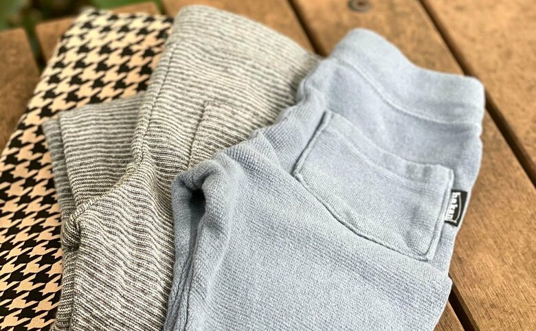 色や柄のバリエーション豊富な保育園着