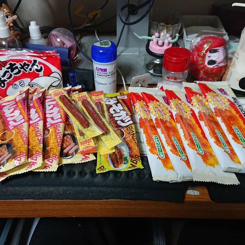 ついついスナック菓子に手が伸びる…