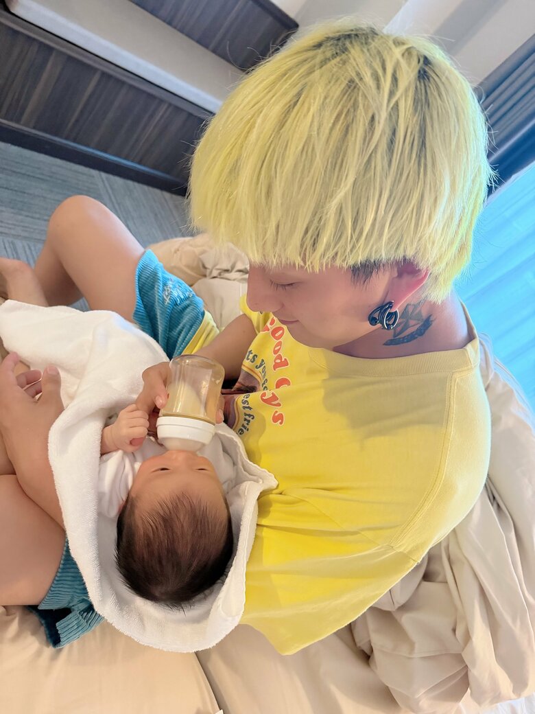 仕事をセーブして息子さんとの時間を増やしているNosukeさん