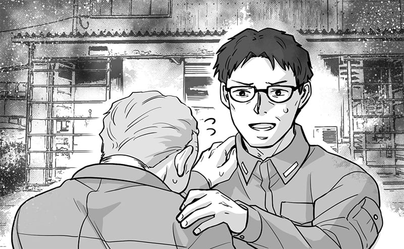 恩義ある社長を見捨てられない男性