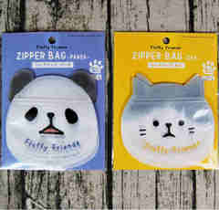 ダイソー「ダイカットジップバッグ」脱力系キャラに整理捗る！