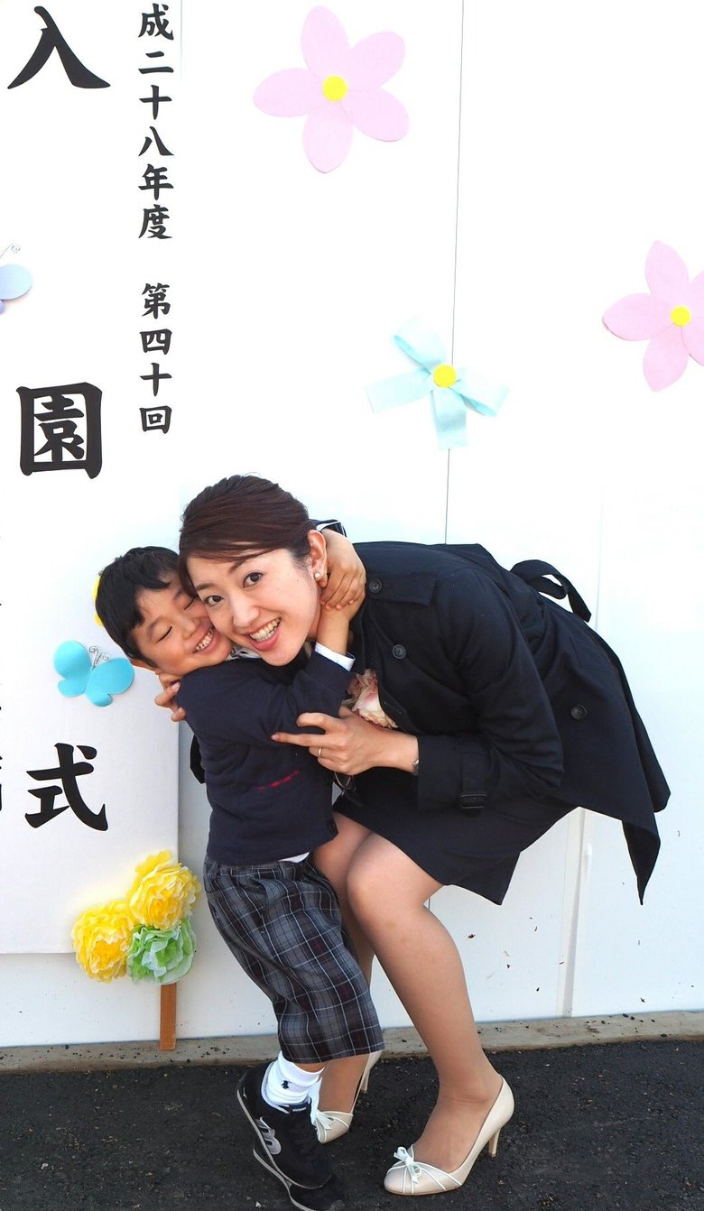 西村佑美と長男