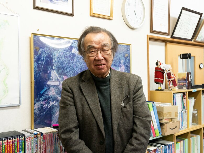 創設者であり学園長の堀真一郎さん