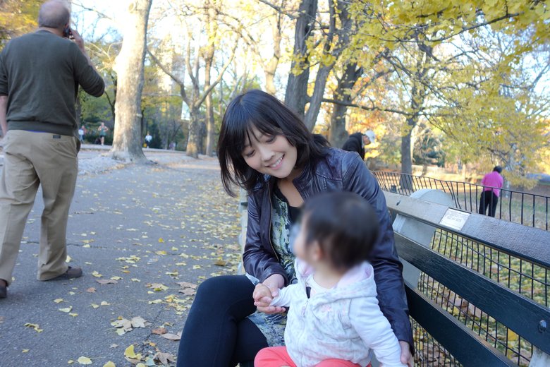 ニューヨークで出産、育児をしていた頃