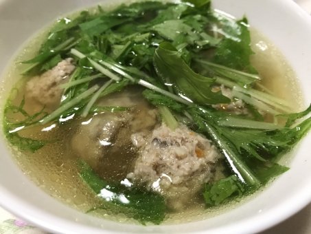 免疫力が上がる肉団子のスープ画像