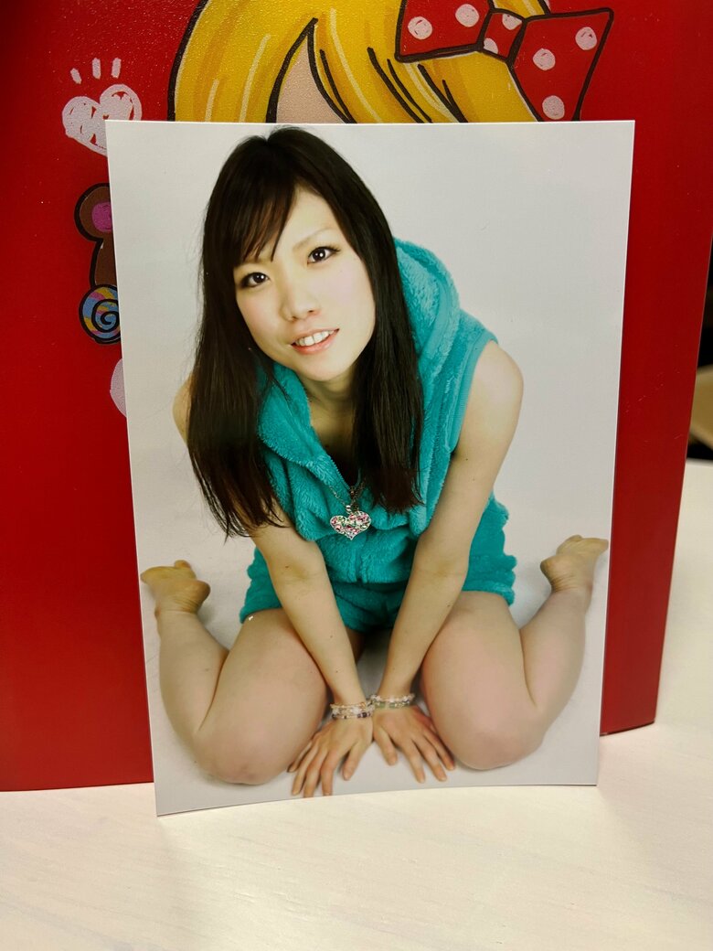 アイドル時代の写真