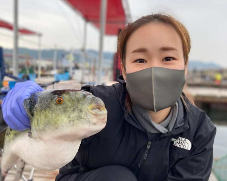 休日は釣りで英気を養う冨岡さん