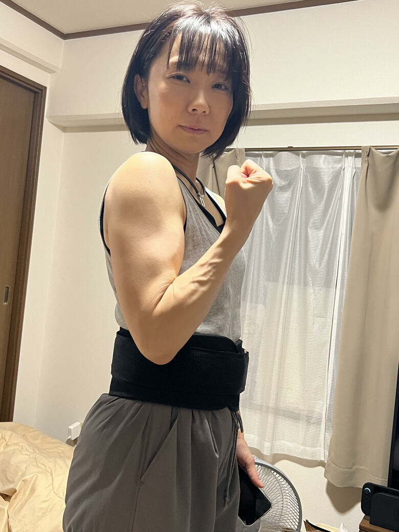 現在の目標はボディメイクの大会に出ること