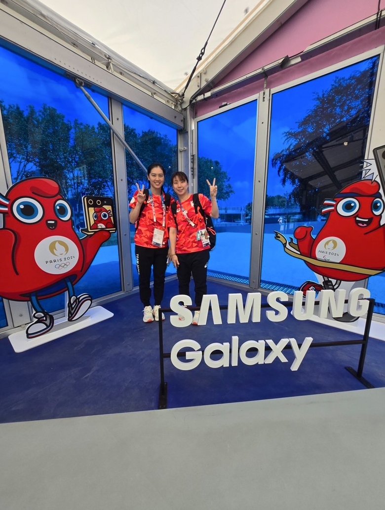 昨夏は富岡第一中、富岡高校時代でチームメイトだった親友・五十嵐有紗選手とともにパリ五輪に出場した