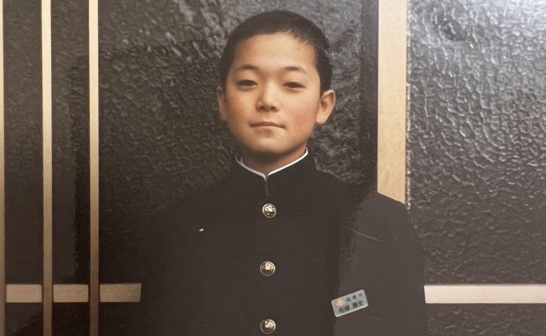 すでに面影が…佐藤さん中学生のころ