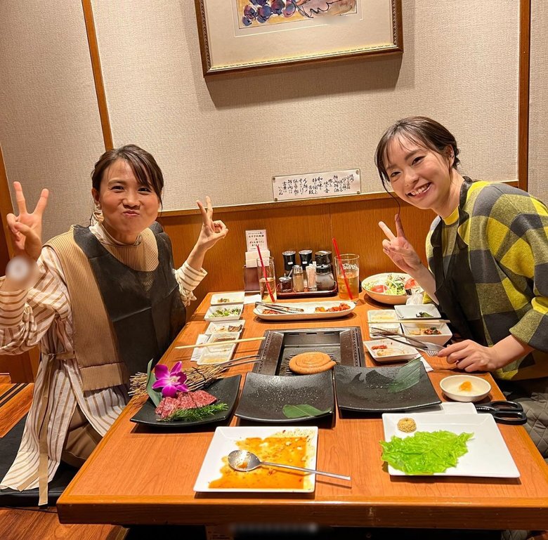 石川佳純さんと