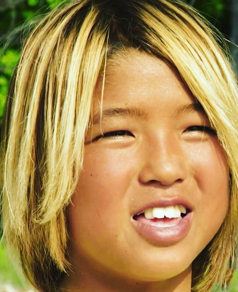 12歳のころ。すでにアメリカチームに所属し海外遠征も経験