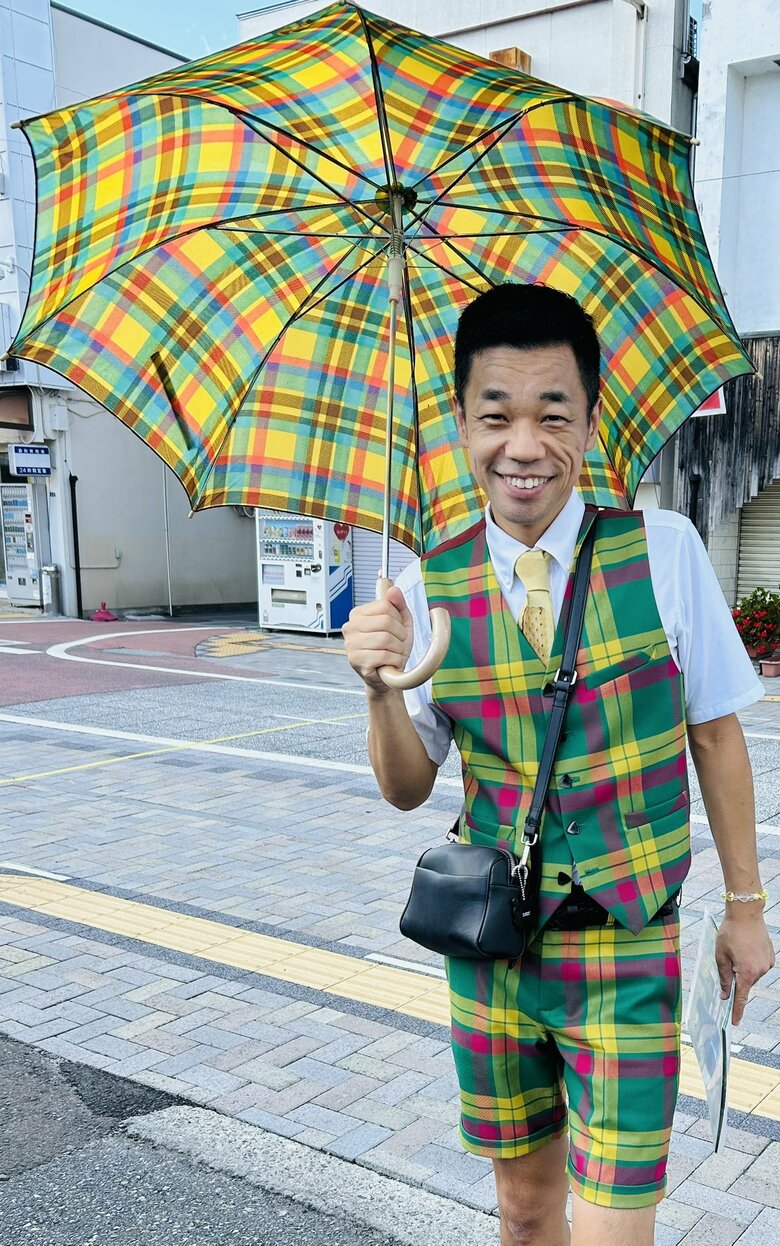 最近譲り受けた傘の柄が「もはや運命」とSNSで大バズりした多田さん