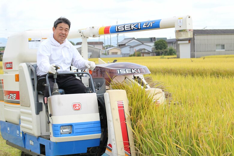 鈴木和夫さんはいまも農家と兼業中