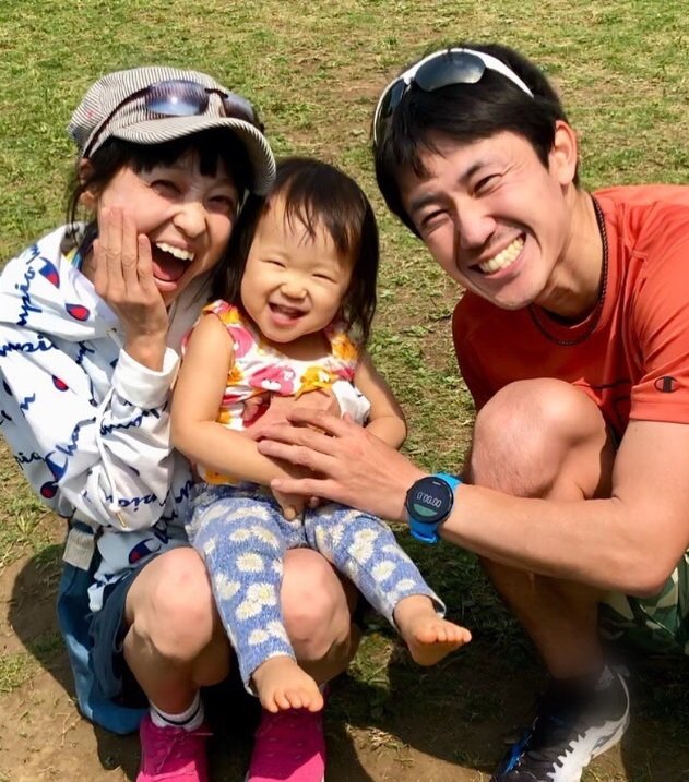 娘さんが幼い頃からスポーツも3人で楽しんできた