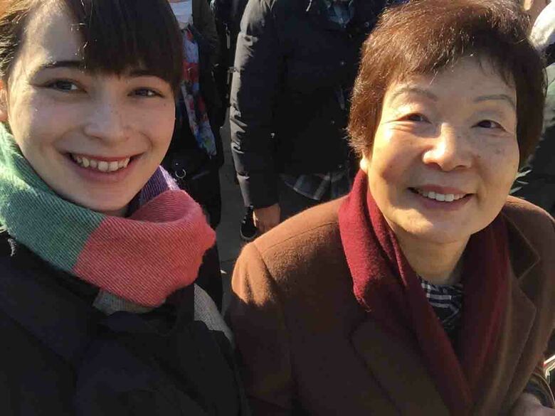 5年前。erincoさんとお母さん