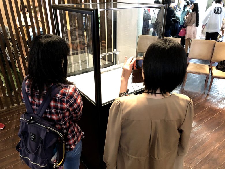 村正の特別公開を行った時の様子